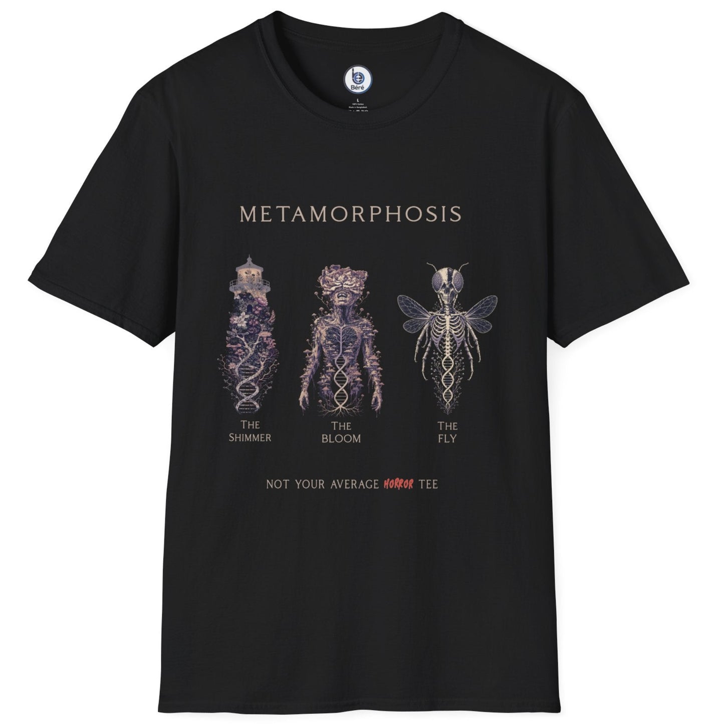 Metamorphosis | Biological Horror DNA Graphic T-Shirt