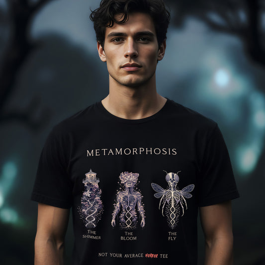 Metamorphosis | Biological Horror DNA Graphic T-Shirt