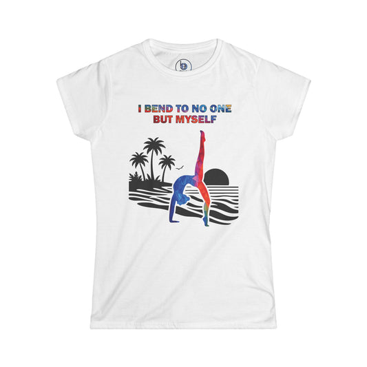 I Bend to No One But Myself Gymnastics Tee