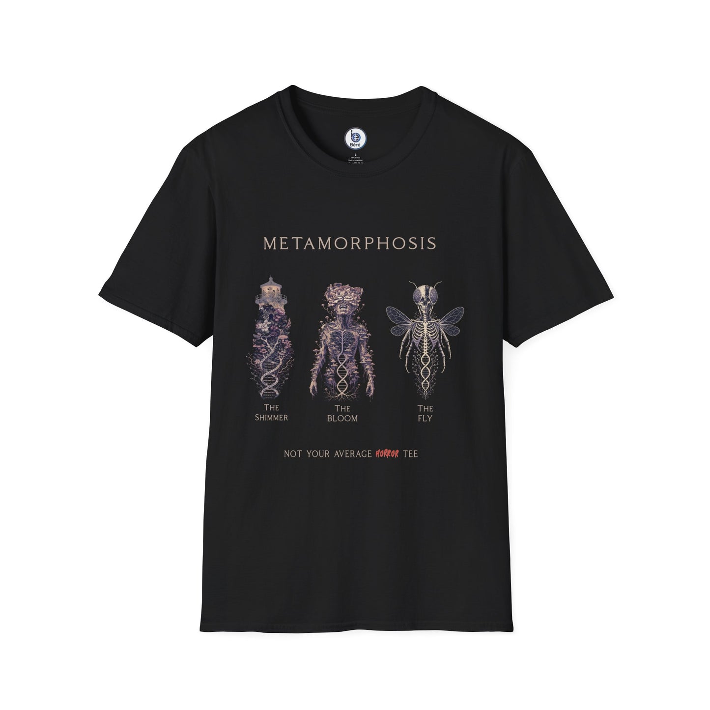 Metamorphosis | Biological Horror DNA Graphic T-Shirt