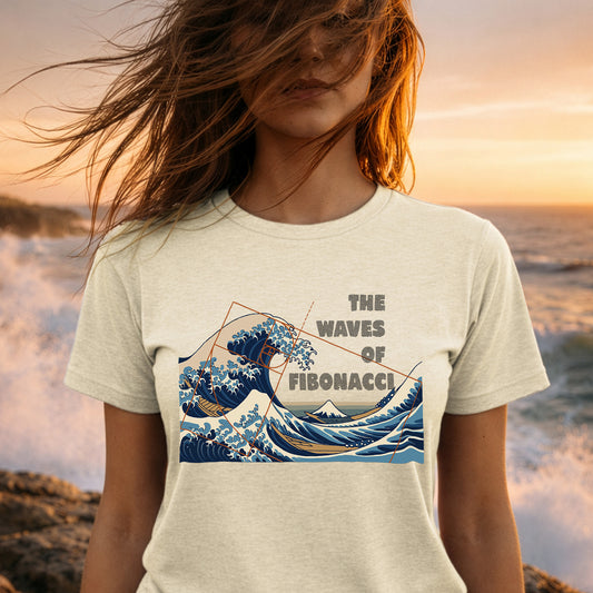 Fibonacci Waves T-Shirt — The Waves of Fibonacci Graphic Tee