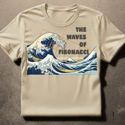 Fibonacci Waves T-Shirt — The Waves of Fibonacci Graphic Tee