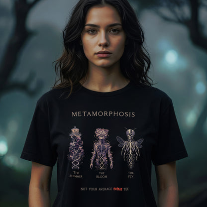 Metamorphosis | Biological Horror DNA Graphic T-Shirt